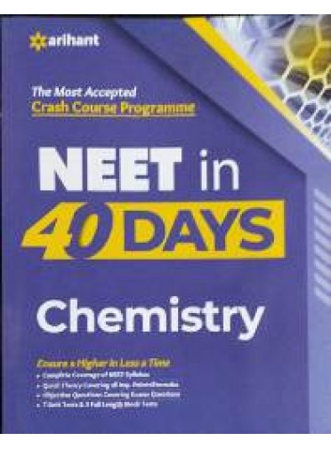 The Most Accepted Crash Course Programme Neet In 40 Days Chemistry