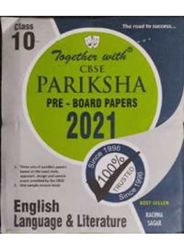 Together With Cbse Pariksha Pre-Board Papers English Language & Literature Class-10 2021