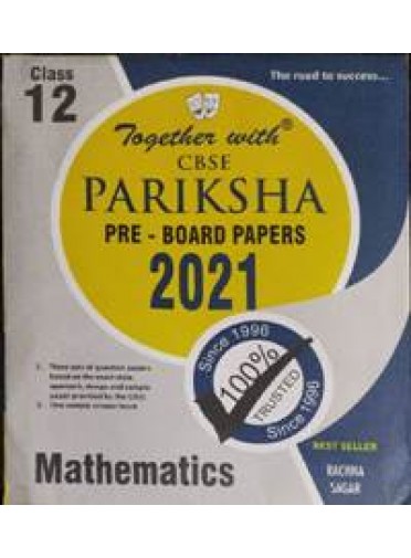 Together With Cbse Pariksha Pre-Board Papers Mathematics Class-12 2021