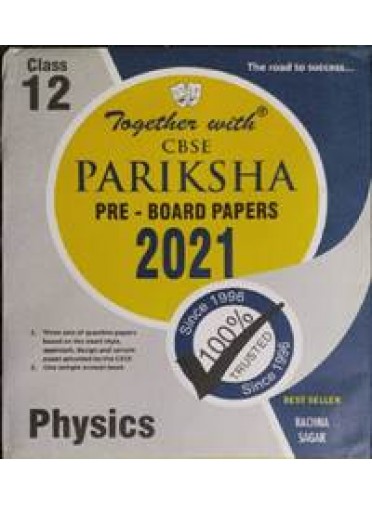 Together With Cbse Pariksha Pre-Board Papers Physics Class-12 2021