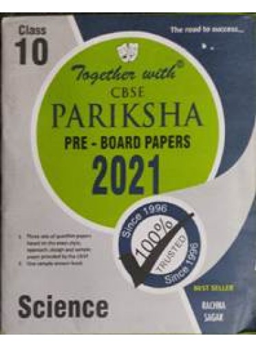 Together With Cbse Pariksha Pre-Board Papers Science Class-10 2021
