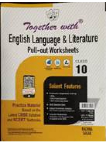 Together With Practice Material English Language & Literature Pull-Out Worksheets Class-10(2-Vol-Set