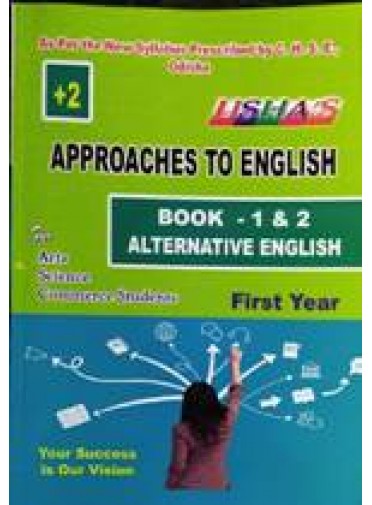 Ushas : Alternative English Book-1 & 2 First Year (Arts, Science & Commerce)